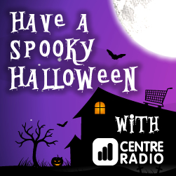 Centre Radio Halloween banner for the Shopping Centre newsletter october 2014